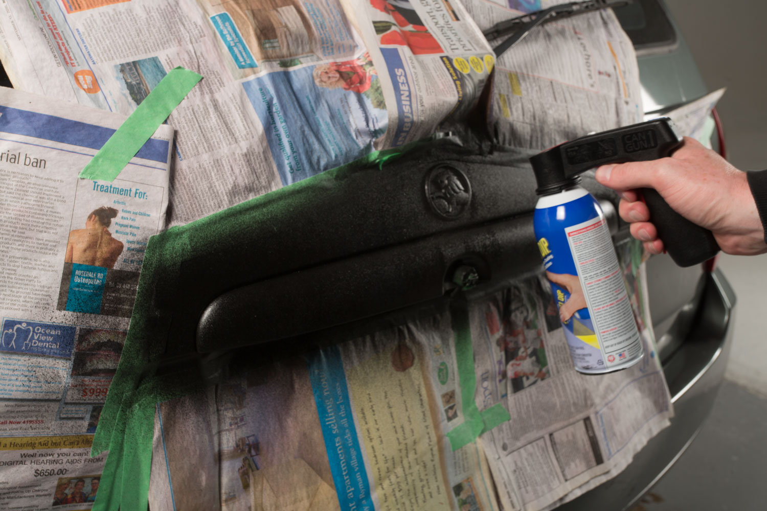 Spray and walk away with Plasti Dip NZV8