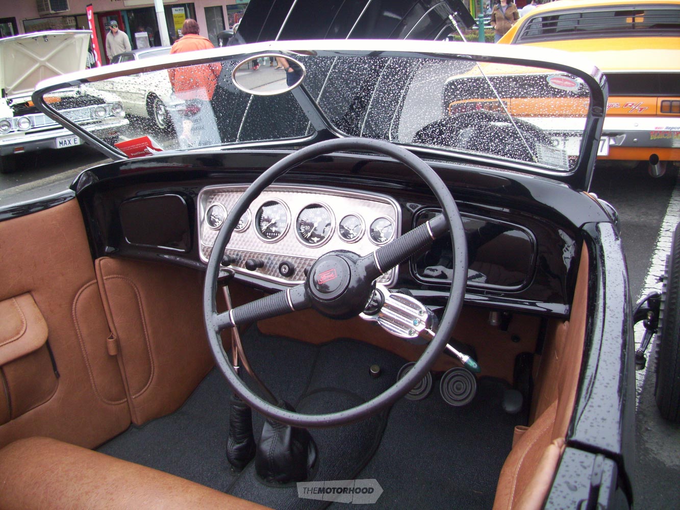 An interior shot of Neil & Jo  Hartigan's 1931 ford Roadster.jpg