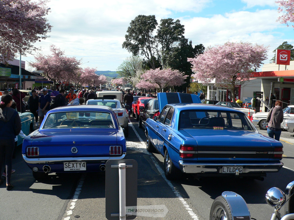 Dave Flett from BOP Mustang Club owns the 64  notch back Mustang and Eli Crawford from Paeroa owns the 1.jpg