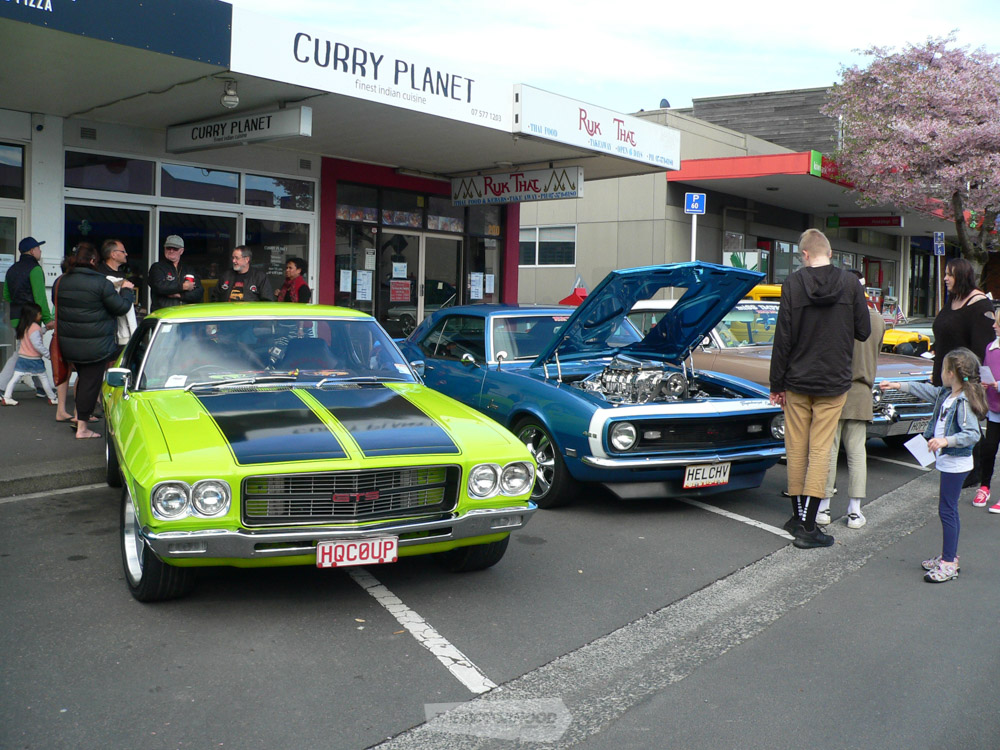 Peter Ganley  took home the Award for Best Chev with his '68 Camaro and Robyn Ganley's 63 Impala sits be.jpg
